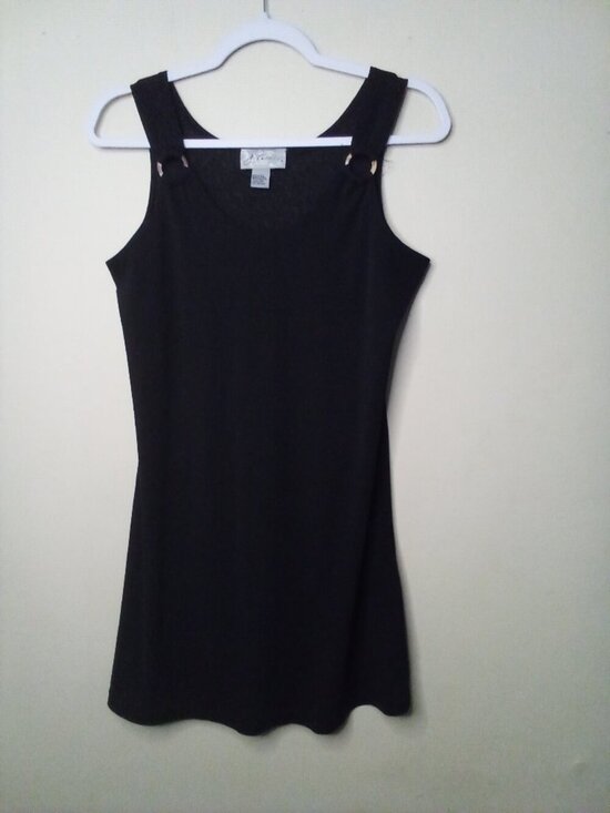 J Valdi Other - J Valdi Swim Cover Women M Sleeveless Soft Stretch Black